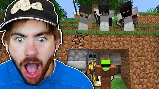 Minecraft Speedrunner VS 3 Hunters GRAND FINALE | Sapnap Reacts