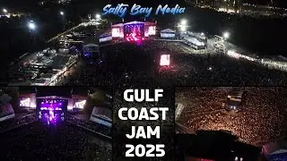 Gulf Coast Jam 2025 Country Music Festival | Panama City Beach (4K Drone Cinematic) Friday Night
