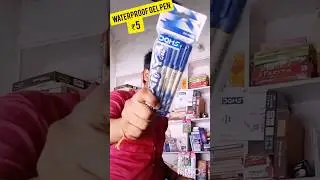 waterproof💧gel pen only ₹5 ||🔥|| #shorts #unboxing #trindingshorts #stationery #viralshort