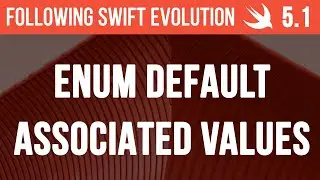 Enums with default associated values! #Swift 5.1