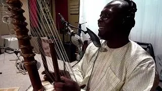 Morikeba Kouyate at Gary Gordon's Studio in 2011