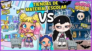 📚✨ Wednesday VS. Enid's BACK TO SCHOOL in Avatar World
