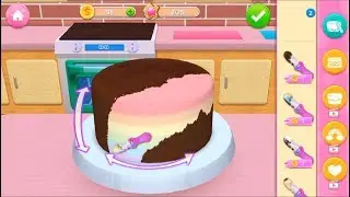 Fun Cooking Kids Game - My Bakery Empire Bake, Learn Decorate Color & Serve Cakes Kids Games