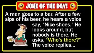 🤣 BEST JOKE OF THE DAY! - A quiet bar, strange compliments, and sharp twist! | Funny Dad Jokes