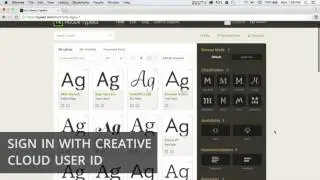 Tutorial: Exploring the Adobe Typekit