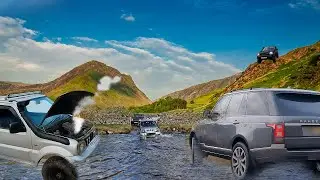 Jimny vs Range Rover! Rivington Pike to the Lake District &ndash; Epic Green Laning Adventure!