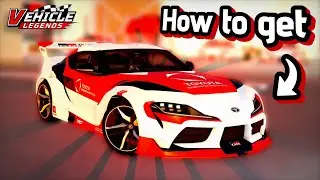 HOW To Get Toyota GRIP Supra in less than 10 minutes! Roblox 🏎️Vehicle Legends