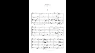 Jan Alm – Quartet for Double Basses no1