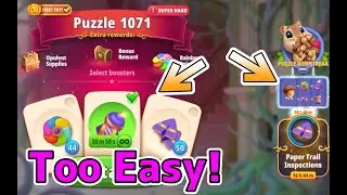 Too easy! How to beat super hard puzzles! Merge Gardens