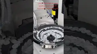 UN1377DD button sewing machine with automatic button feeder-   www.uniquemachine.cn