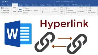 How to insert Hyperlink in Microsoft Word - Microsoft Word 2016: Hyperlink