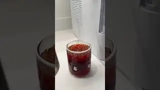*asmr* ice machine + 10/10 drink🍒🥤 #asmr #asmrsounds #aesthetic #drink #satisfying
