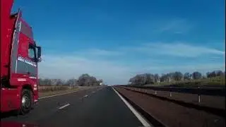 Winter Road Trip Drive With Bagpipes Music On History Visit To Blackford Perthshire Scotland