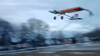 The Eflite Slow Ultra Stick 🛫🛫🫡🛬🛬flying nice and slow #rcplanes#rclife#rawfootage#rcaddict#rcfun#rc