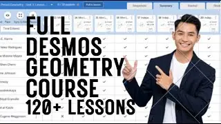 FULL GEOMETRY COURSE FOR DESMOS (AMPLIFY) CLASSROOM