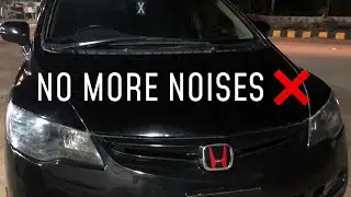 Let’s make The Civic Noiseless | Honda Civic Reborn | Vlog 02