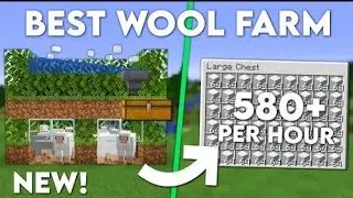 Minecraft Easy WOOL FARM - Extremely Efficient 1.20 Tutorial