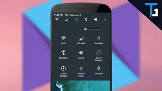 Andorid N status Bar on any Android version!(NO ROOT)