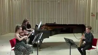 Ross Harris - According to the Order of Time (for Violin, Saxophone & Piano)