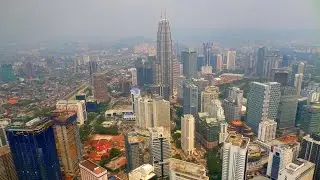 View from Menara Tower (Kuala-Lumpur) / Вид с башни Менара (Куала-Лумпур)
