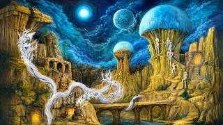 Art Collector Physical Original Oil on Canvas Paintings Fantasy Surrealism Gregory Pyra PIRO