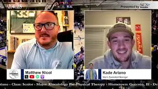 Season 1 Episode 34: Kade Ariano, MBB Student Manager at Augustana College (d3) Vikings 2.4.25
