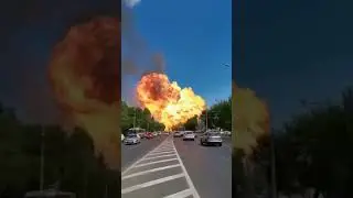 Explosi&oacute;n de gasolinera en Rusia