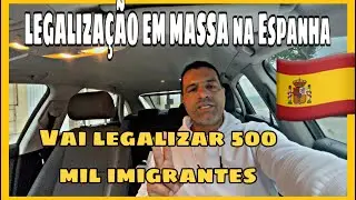 🇪🇸 ACABEI de ouvir no rádio: Espanha vai legalizar 500 mil imigrantes 👏🙌 #imigrantenaespanha 