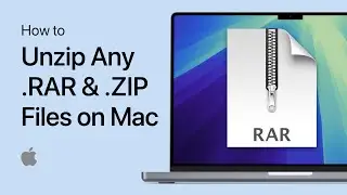 How To Unzip Any RAR or ZIP Files on Mac - Tutorial