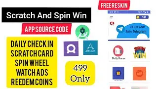 Scratch And Win App Source Code | Android Studio | Tneservices