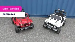 Mamido Elektrick&eacute; aut&iacute;čko SPEED 4x4
