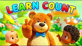Learn Counting 1-10 with Me and Teddy! | Fun Educational Dance Song for Preschoolers