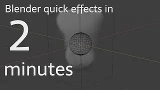 Blender quick effects in 2 minutes