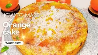 Amazing Orange Cake Recipe | Quick and Easy! Happy new year treat@foodflavours.official 