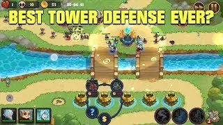 Realm Defense Gameplay Android / iOS - Is this a best tower defense game ever?
