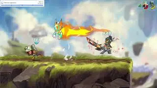 brawlhalla manco jugando con seguidores
