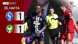 Sarıyer (1-1) Amed Sportif Faaliyetler | 26. Hafta Ma&ccedil; &Ouml;ZETİ | Trendyol 1. Lig - 2025/26