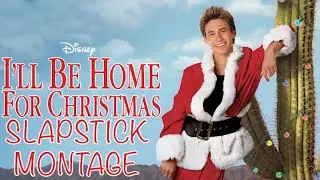 Disney's I'll Be Home for Christmas Slapstick Montage (Music Video)