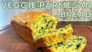 Veggie Parmesan Bread | Cooking For Kids