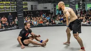 Fast Leg Lock Finish &mdash; NoGI BJJ | Riley Drake vs Joshua James | TFA Pro V Superfights
