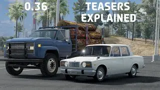 Explaining EVERY 0.36 Teaser From BeamNG Devs