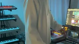 Arturia MatrixBruteとエレクトロニカのNFT楽曲でスタジオライブ Vol.3 #techno #electro #electronicmusic #music #resystem