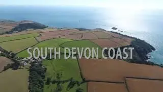 South Devon Coast DJI Phantom 4 Drone in 4k