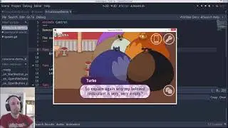 Turbo Fat Development Diary 2021-01-31: Adding cutscenes