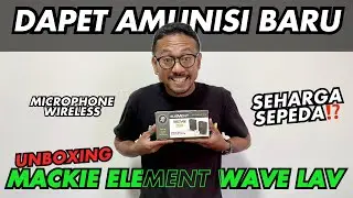 MICROPHONE WIRELESS BRAND AMERIKA | UNBOXING MACKIE ELEMENT WAFVE LAV