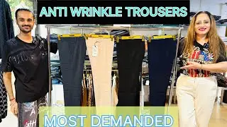 MOST DEMANDED || WRINKLE FREE TROUSERS || HIGH IN DEMAND || GRWM