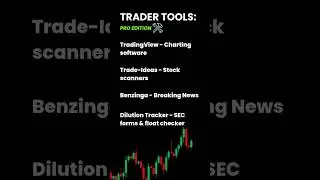 4 Useful Tools For DayTrading #daytrading #stockmarket #education #FocusOverNoise #TraderCommunity