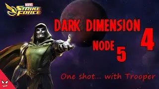 Dark Dimension 4 node 5 - Marvel Strike Force MSF