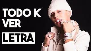 Jere Klein - Todo K Ver (Letra - Karaoke) 🎶