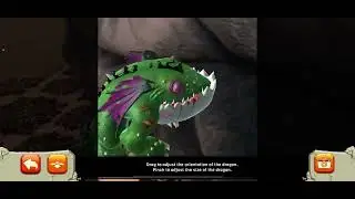 Jawfrey Dragon in Real World - Hungry Dragon